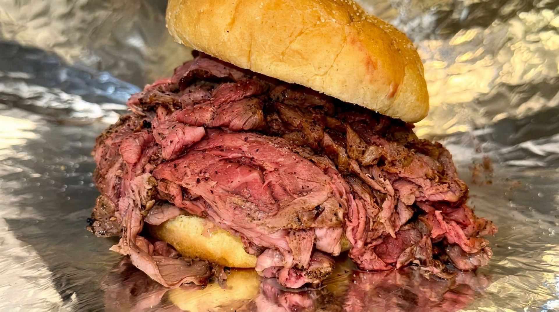 Pit beef and fresh-cut fries
