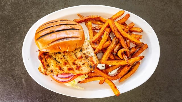 Grilled Chicken Sandwich Combo.