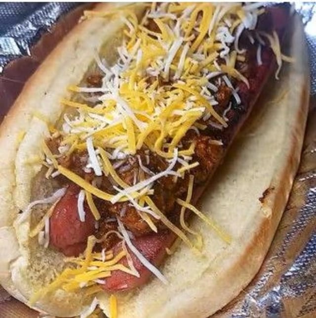 Smokin' Joe's Hot Dog.