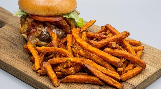 Black & Bleu Burger Combo.